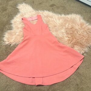 Little girl pink dress